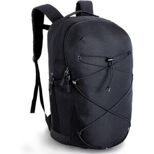 Black Backpack - Everyday Laptop & Travel Pack